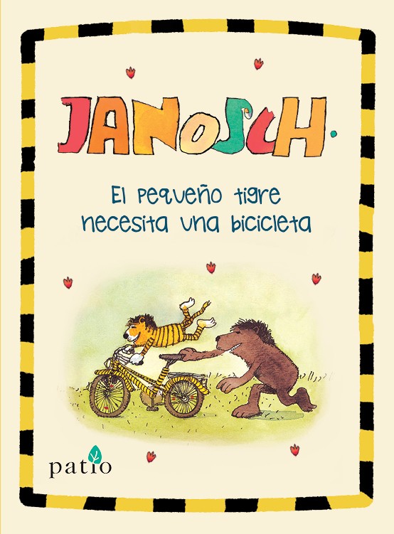 El pequeño tigre necesita una bicicleta 